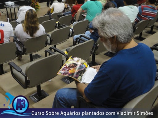 Curso de aquário plantado com Vladimir Simões em Alagoas