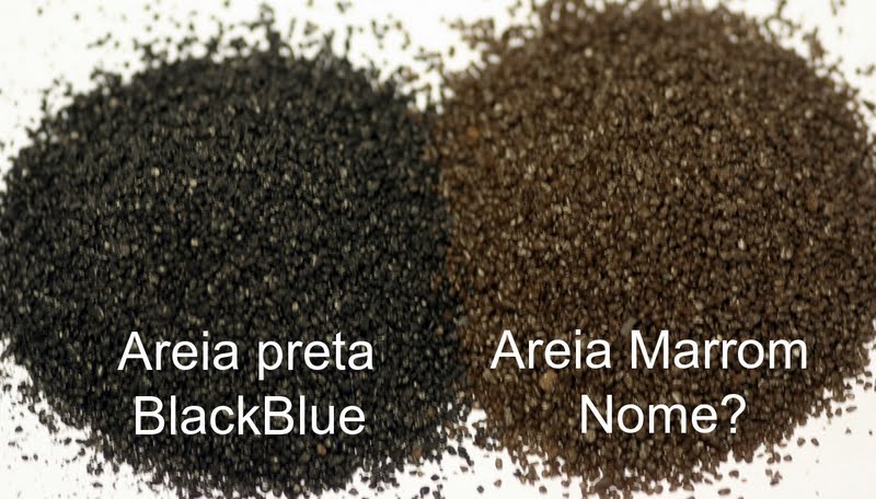 Mbreda Areia preta x  marron