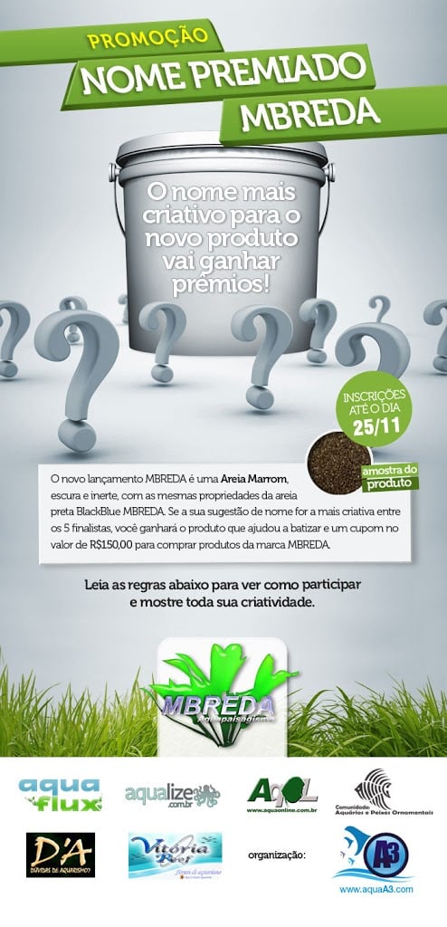 Promoção: Nome premiado MBreda Promoção: Nome premiado MBreda