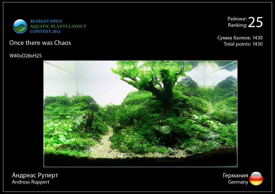 Rank 25 Russian Open Aquatic Plants Layout Contest 