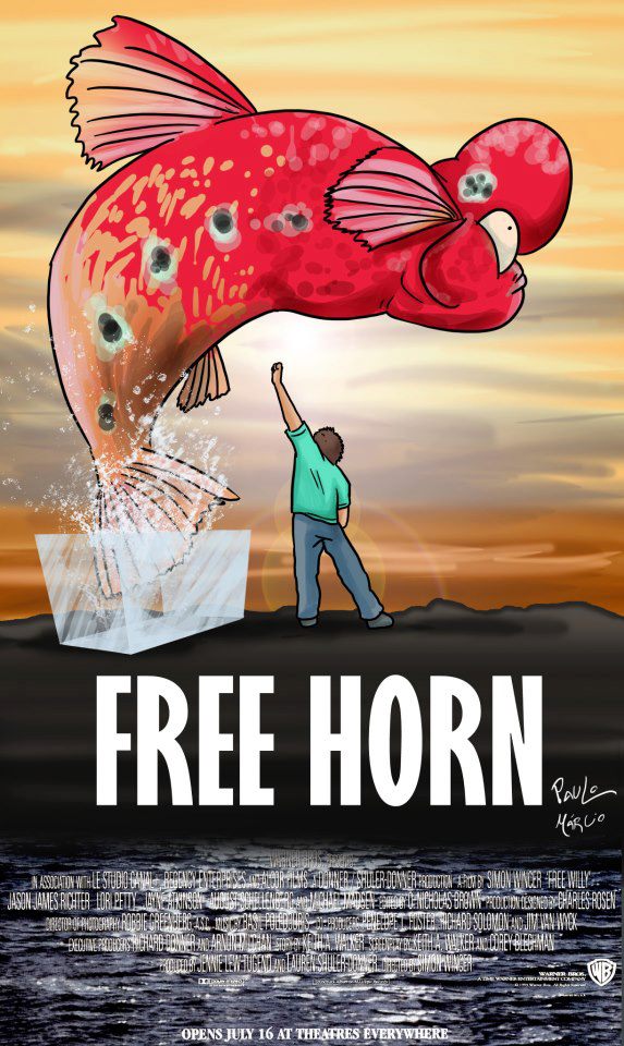 Sátira inspirada no filme “Free Willy” Sátira inspirada no filme “Free Willy”
