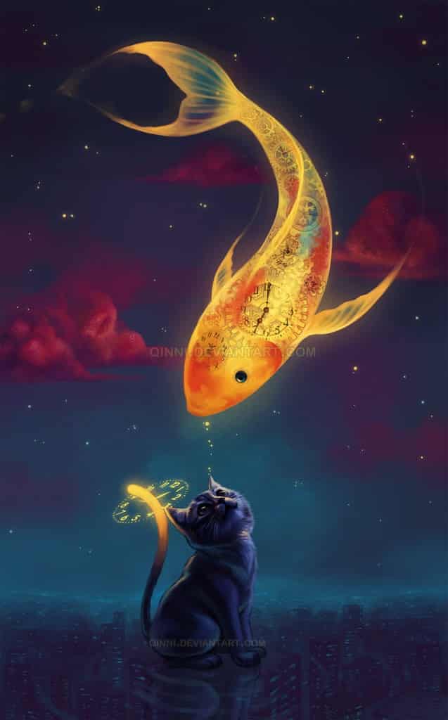 To Catch A Moon-Fish” por =Qinni