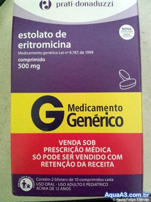 Estolato de Eritromicina Estolato de Eritromicina