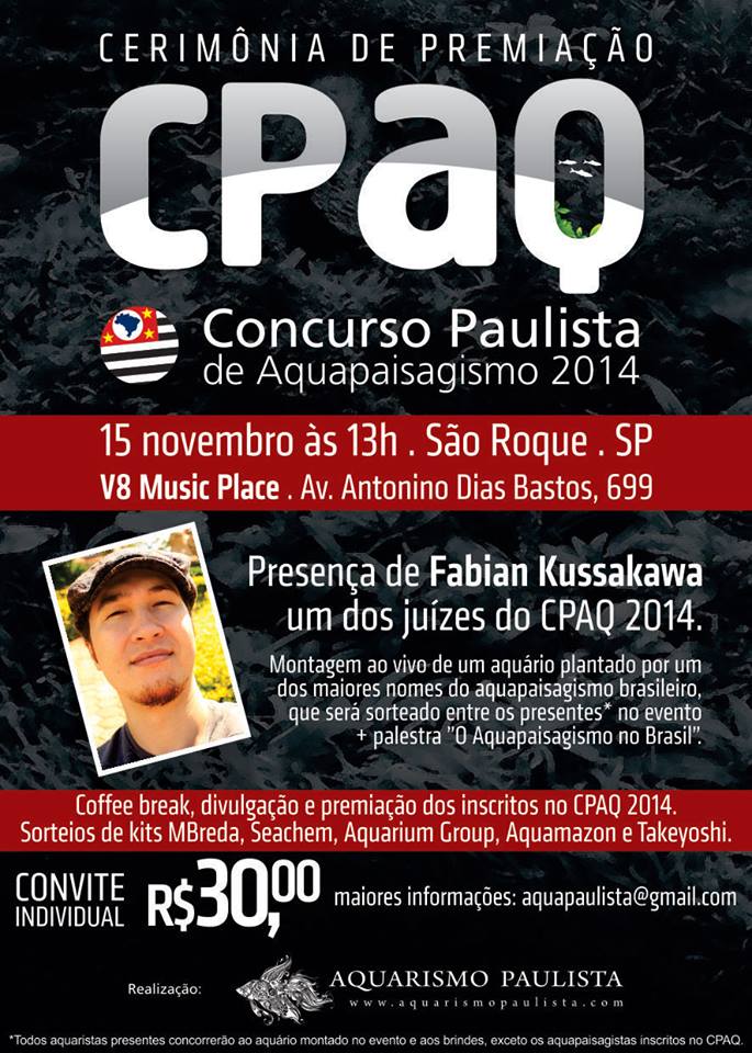 CPAQ - Concurso Paulista de Aquapaisagismo 2014