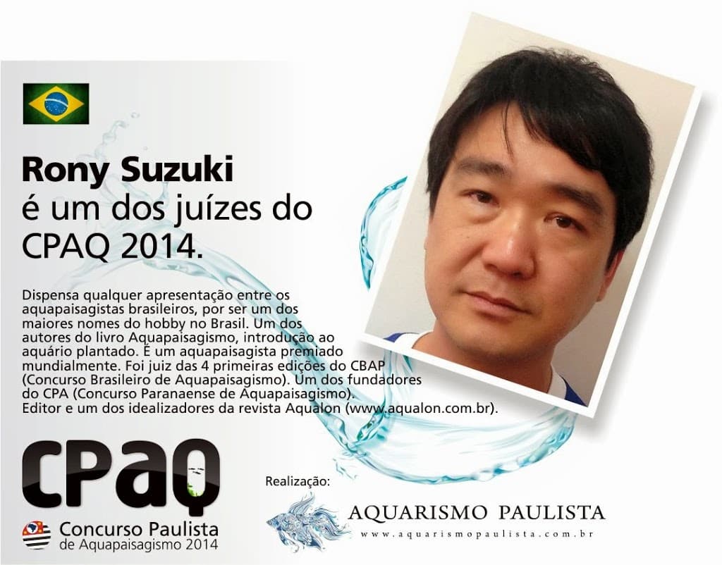 Aquapaisagista Rony Suzuki