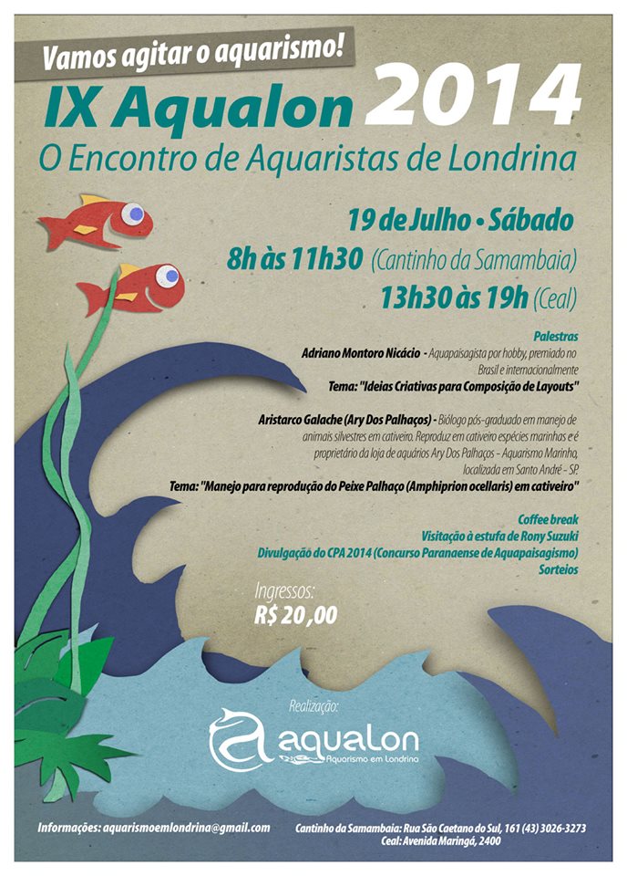 IX Aqualon 2014 (Encontro de Aquaristas de Londrina)