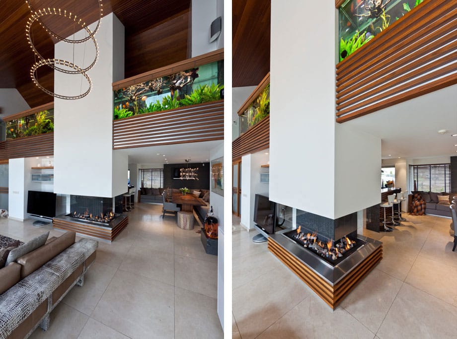 12 Análise Aquário Luxurious Villa Interior de Centric Design Group