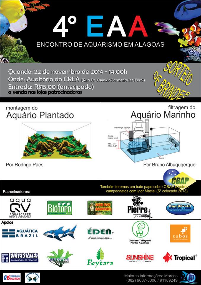 4°Encontro de Aquarismo em Alagoas (EAA)