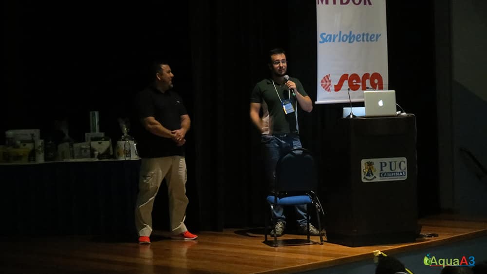 Encontro Brasileiro de Aquarismo (EBA) abertura com André Longarço e Marne Campos