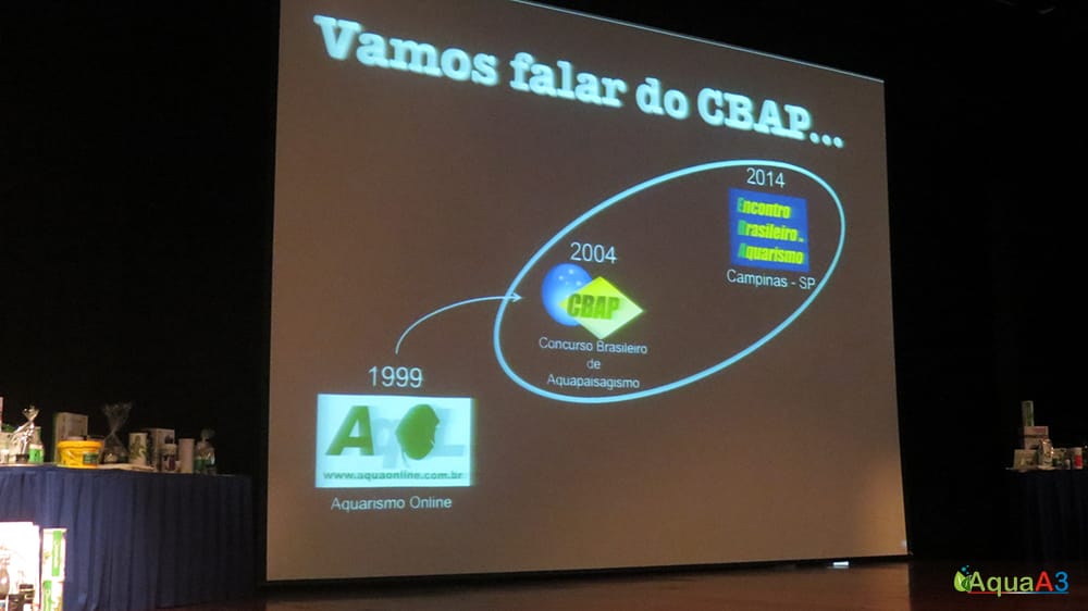 Encontro Brasileiro de Aquarismo (EBA) evolução CBAP