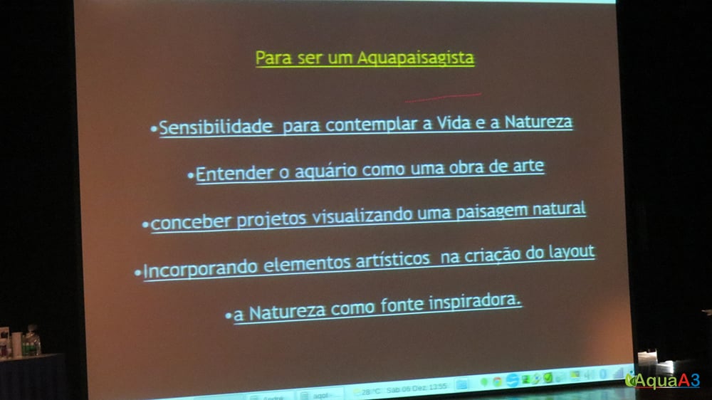 Encontro Brasileiro de Aquarismo (EBA) para ser um aquapaisagista