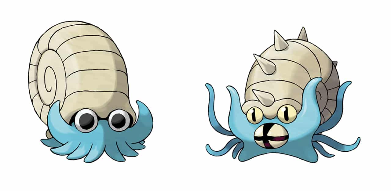 Omanyte e Omastar