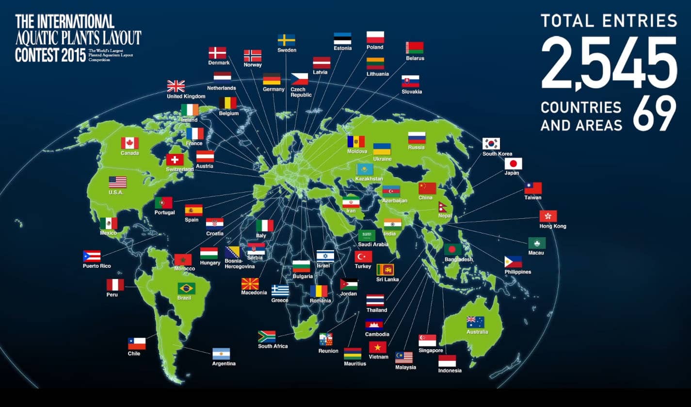 International Aquatic Plants Layout Contest - Total Entries