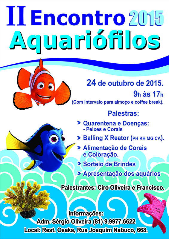 2 encontro de aquariófilos em recife