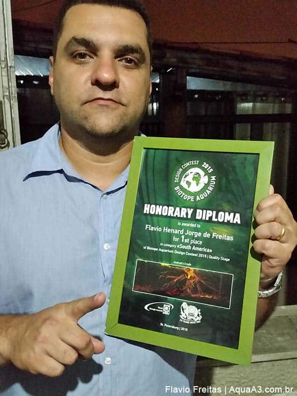 Flavio Freitas conquista 1º colocado em concurso de biótopo