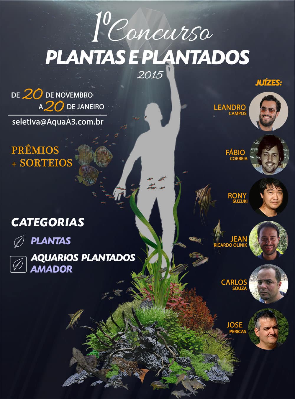 1º Concurso Plantas e Plantados de aquapaisagismo 2015