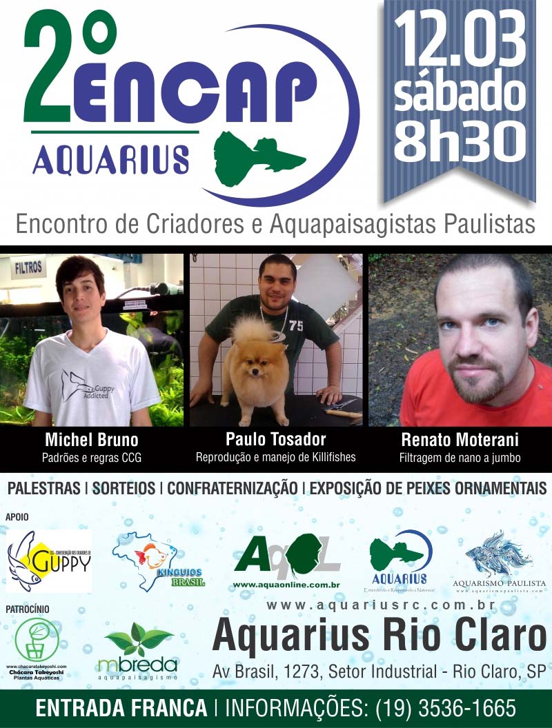 2º Encontro de Criadores e aquapaisagistas paulistas