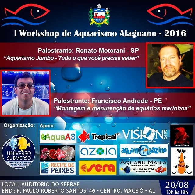 1º Workshop de Aquarismo Alagoano 2016