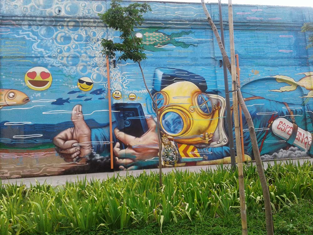 grafite aquario marinho do rio